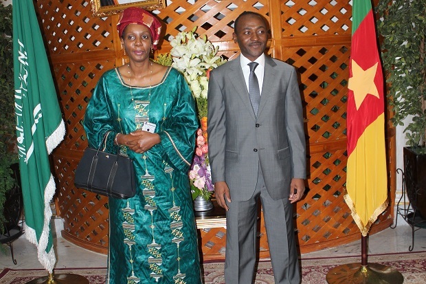 Mrs INNA OUMAROU,  HEAD OF COMMUNICATION CENTER AND Mr  SOULEMANOU MBOUOMBOUO,HEAD OF ACCOUNT'S SECTION
